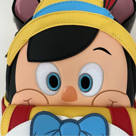 NWT! Loungefly Disney 100 Pinocchio Donkey Mini Backpack main image 5